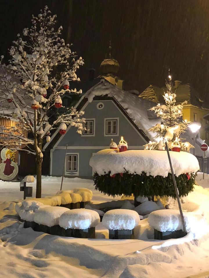 Gasthof Zum Niederhaus - Familie Perthold Sankt Aegyd am Neuwalde ภายนอก รูปภาพ